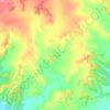 Koşuyolu topographic map, elevation, terrain