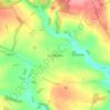 Condicote topographic map, elevation, terrain