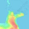 Grève du Kelenn topographic map, elevation, terrain