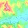 San Vito sul Cesano topographic map, elevation, terrain