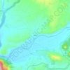 Vernet topographic map, elevation, terrain