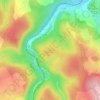 Hohenstein topographic map, elevation, terrain