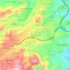 Lomo de Enmedio topographic map, elevation, terrain