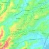 la Retraite topographic map, elevation, terrain