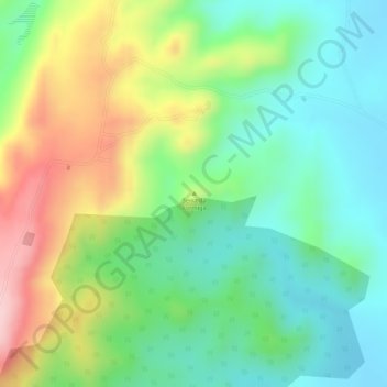 Serra da Formiga topographic map, elevation, terrain