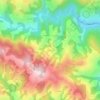 Potionci topographic map, elevation, terrain