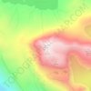 Slioch topographic map, elevation, terrain