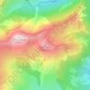 La Pousterle topographic map, elevation, terrain