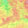 Neumarkt in der Oberpfalz topographic map, elevation, terrain
