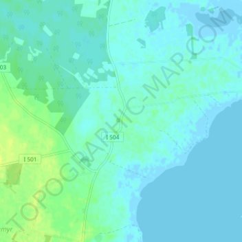 Hamra topographic map, elevation, terrain