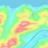 Cerro Naiguata topographic map, elevation, terrain