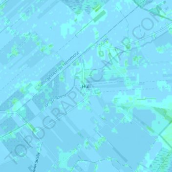 Hüll topographic map, elevation, terrain