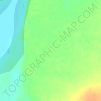 Mojo Paya topographic map, elevation, terrain