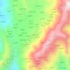 Al Jada` topographic map, elevation, terrain