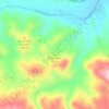 El Saltador topographic map, elevation, terrain