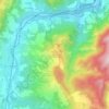 Carviano topographic map, elevation, terrain