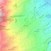 Obonuco topographic map, elevation, terrain