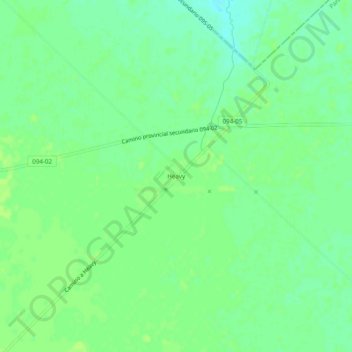 Heavy topographic map, elevation, terrain