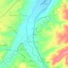Roques topographic map, elevation, terrain