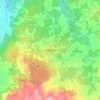 A Estrada topographic map, elevation, terrain