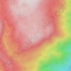 白草坪 topographic map, elevation, terrain