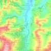 Roncole topographic map, elevation, terrain