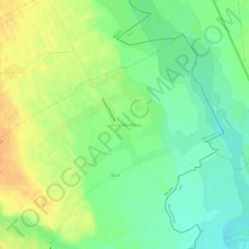 Lunca Moldovei topographic map, elevation, terrain