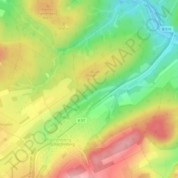 Brummerhagen topographic map, elevation, terrain
