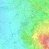 Pernes-les-Fontaines topographic map, elevation, terrain