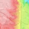 Strathcona Park topographic map, elevation, terrain
