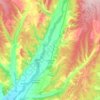 Cubillas de Rueda topographic map, elevation, terrain