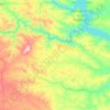 Dunn County topographic map, elevation, terrain