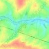 Aubigny-en-Artois topographic map, elevation, terrain