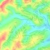 Sítio Boa Esperança topographic map, elevation, terrain