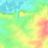 Aire topographic map, elevation, terrain