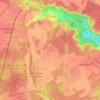 Auffargis topographic map, elevation, terrain