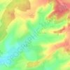 Réchicourt topographic map, elevation, terrain