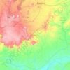 Plateau State topographic map, elevation, terrain