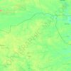 Sahel topographic map, elevation, terrain