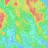 Beaverdam Lake topographic map, elevation, terrain