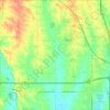 Benton Township topographic map, elevation, terrain