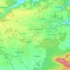 Wolframs-Eschenbach topographic map, elevation, terrain