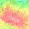 Thimert-Gâtelles topographic map, elevation, terrain