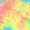 Lappi topographic map, elevation, terrain
