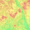Бобруйский район topographic map, elevation, terrain
