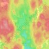 Harriston topographic map, elevation, terrain