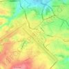 Luqa topographic map, elevation, terrain