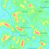 Narikunni topographic map, elevation, terrain