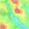 Sailly topographic map, elevation, terrain