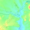 San Carlos topographic map, elevation, terrain